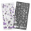 Snowflake Nails Stencil Stamp Christmas Nails Art Stamping-MS03 1