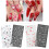 Christmas Nails Art Stamping Plate Snowflake Nails Stencil-MS07 3