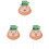 3St St. Patricks Day Gartenschild Gartenspieß 3