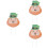 3St St. Patricks Day Gartenschild Gartenspieß 7