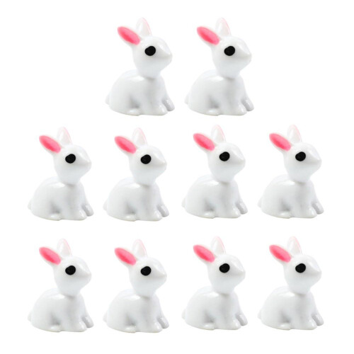30 Mini Kaninchen Tier Für Garten 1