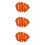 3 Sets Faux Chicken Chop Essen PVC 10