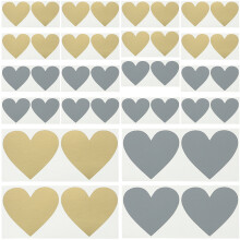 40 scratch-off-aufkleber -valentinstag, aufkleben, diy
