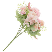 Blumen Rosenstrauß Rosa Heimdekoration Diy Kompatibel 1 Satz