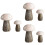 6 gartendekoration harz, figuren landschaft 6
