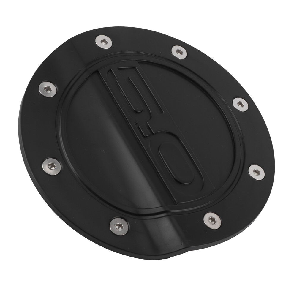 Durable Fuel Door Cover Fits Ford Mustang 2015Â2021 Black 8471359540523