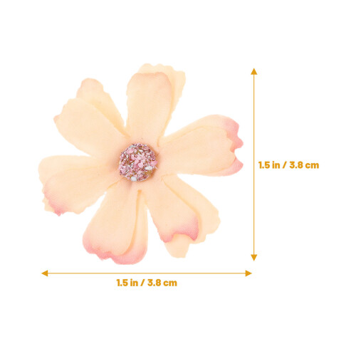 50Stk Simulation Blumen Für Bastelarbeiten 1