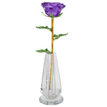Crystal Rosenblume Mit Stiel Vase Für Muttertag Valentinstag