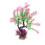 Kunstplant Roze Vis Aquarium 6
