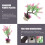 Kunstplant Roze Vis Aquarium 11