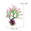 Kunstplant Roze Vis Aquarium 8