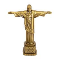 2Stk Retro Jesus Aus Legierung Metallornament Handgefertigt