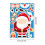 8Sheets DIY Puzzle Sticker Set Face Changing Santa Christmas 3