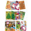 8Sheets DIY Puzzle Sticker Set Face Changing Santa Christmas 2