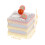 6 Unidades Pastel Cuadrado Artificial 2
