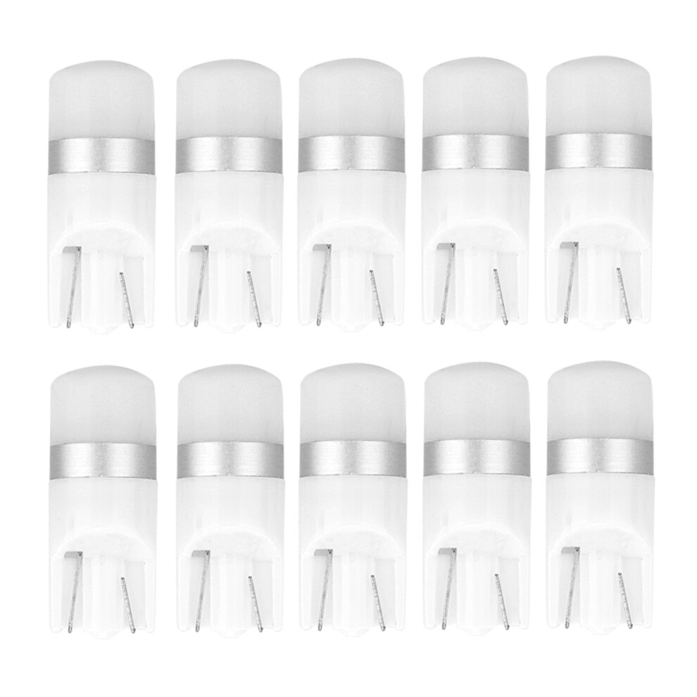 10Pcs 2835 2Smd T10 Car Led Sidelight Indicator Reverse Bulbs White 9301359543554