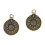 2Pcs Creative Religious Copper Pendant Necklace For Men Women 4