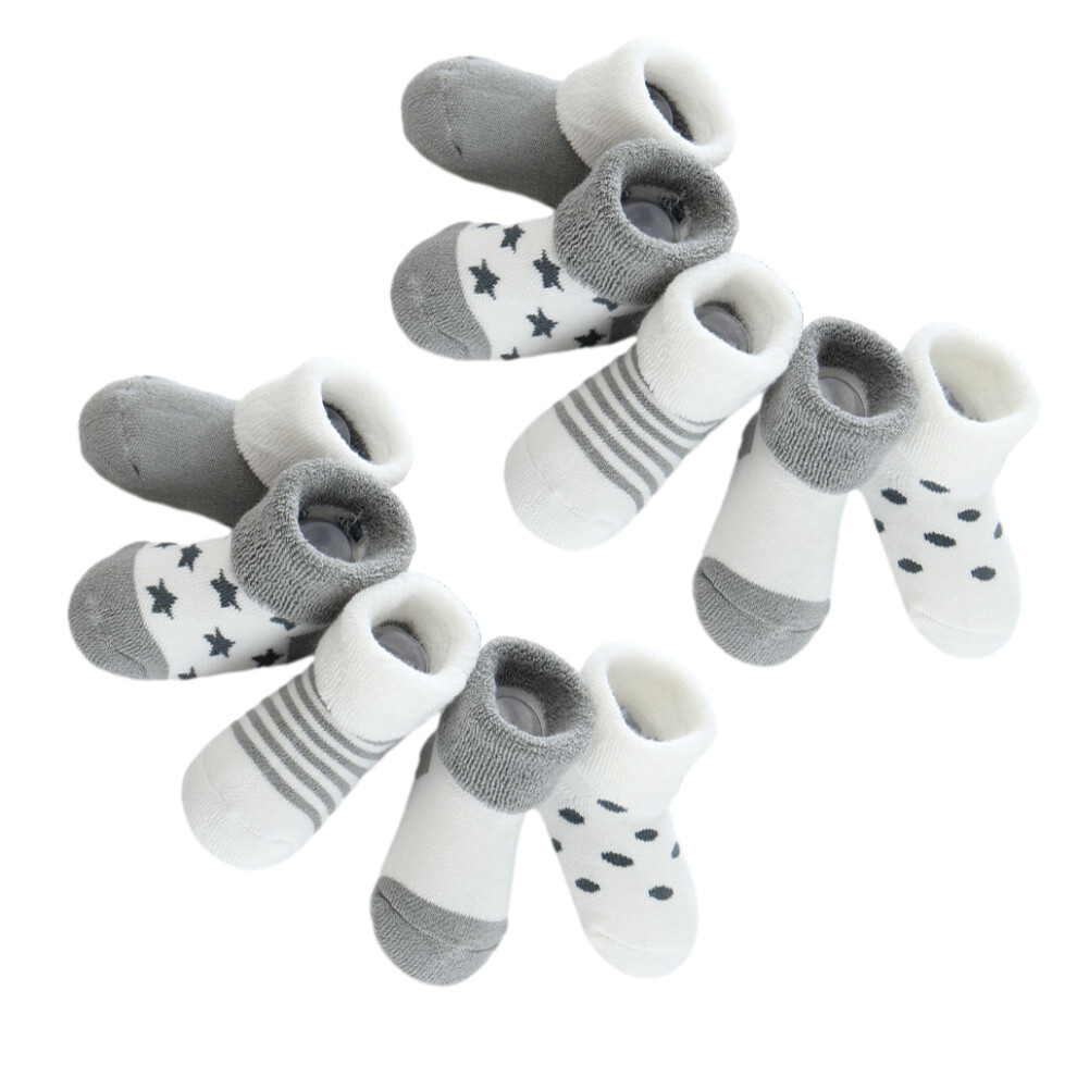 (Gray, S) 5a Of Exquisite Craft Toddler Sock Shoes Non-toxic Comfortable Fit-image-OPC-PMTVVTW-NEW