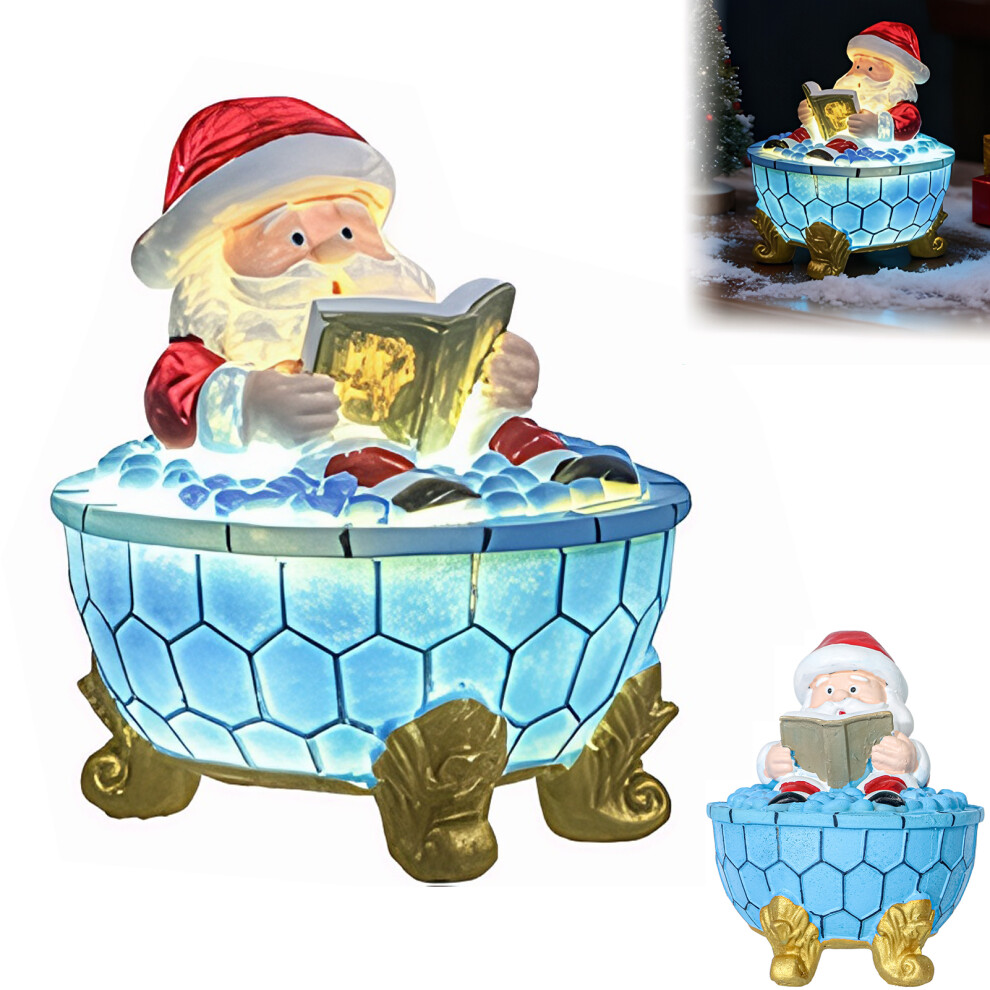 Bubble Night Lamp Featuring Santa Claus Energy-saving LED Lights USB-image-OPC-PMTVXX7-NEW