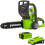 Greenworks 40V Chainsaw 30cm - 2Ah Battery 2