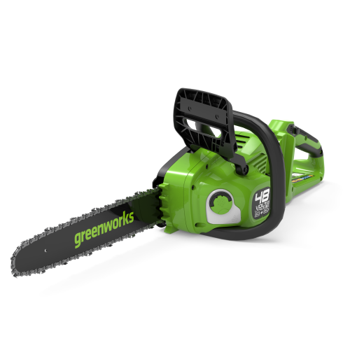 Greenworks 48V (24V x 2) Chainsaw 36cm - 2x 4Ah Battery 2