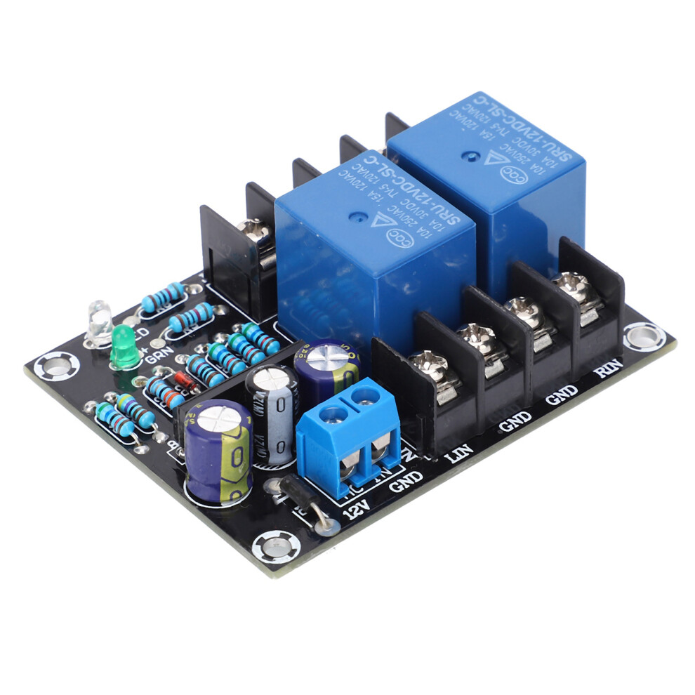 Dualchannel Speaker Protection Board With Upc1237 For 12-15V Ac Amplifiers 5031359551399