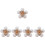 5 Teile Schuhclips Hochzeitsbuckle 7
