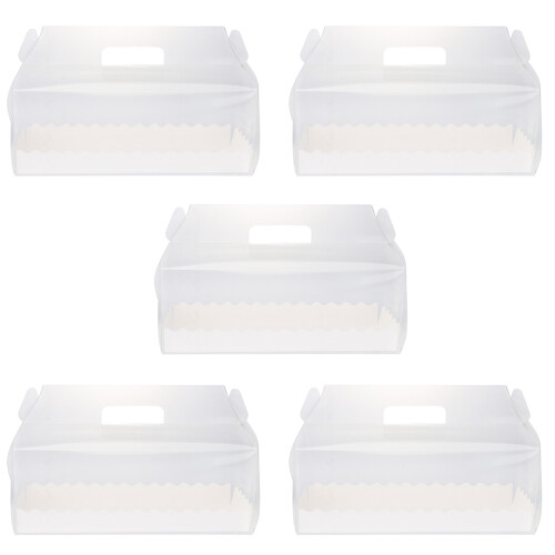 5 Stk. Rollkuchenboxen Brotverpackung 1