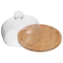 Kuchenteller Mit Glasdeckel Premium Kuchenpräsentator