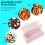 10Stk Macaron Verpackungsbox Mit Transparenter 10