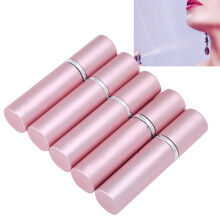 Aluminium nachfüllbare Parfüm-Sprühlösung 5ml x 5 Stück Rosa