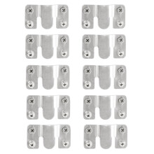 20 Pcs Stainless Steel Corner Brace With 40 Pcs M4x20 Screw