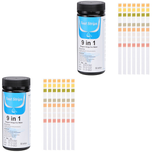 100 Pcs Water Quality Test Strips For Aquarium Ph Level 2