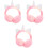 3Pcs Winter Ear Muffs Warming Ear Protection Cover 3