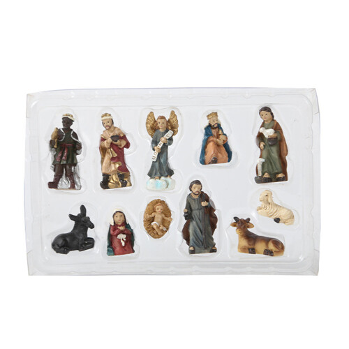 2 Sets Jesus Ornaments Religious Church Accessories Assorted Colors