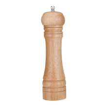 Râșniță de condimente cu grosime reglabilă, râșniță manuală de piper din lemn masiv de stejar pentru condimente gourmet, rotor ceramic cu