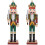 2 Pcs Wooden Nutcracker Christmas Decor Puppet Assorted Colors 3