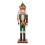 2 Pcs Wooden Nutcracker Christmas Decor Puppet Assorted Colors 2