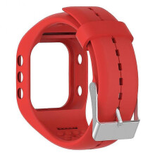 (Red) Adjustable Sports Silicone Watch Strap Wrist Band For Polar A300 Smart Bracelet