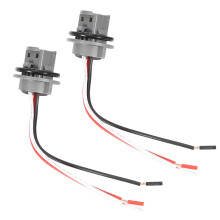 Auto T20 7443 LED-Bremslicht Halter Stecker Adapter 2 Stück Robustes Kunststoff Einfach zu montieren