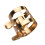 Solid Copper Alto Saxophone Ligature with Adjustable Double Screw 8