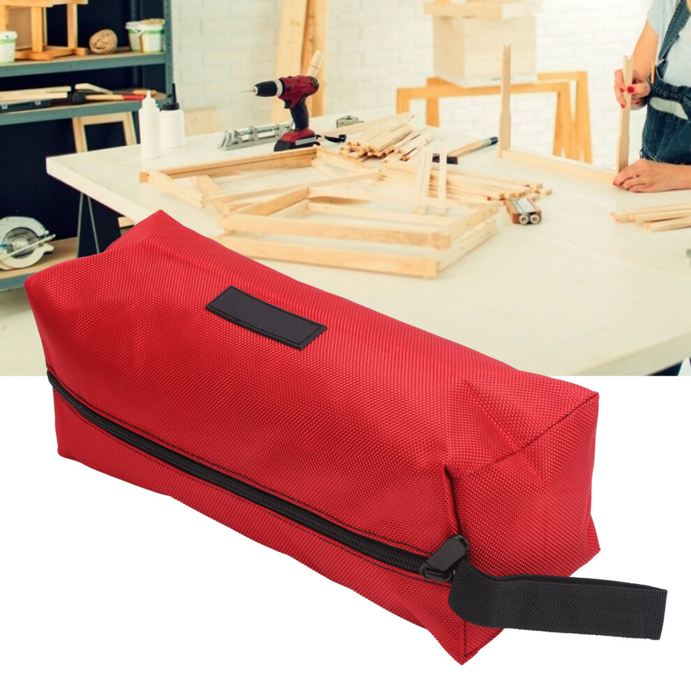 Multipurpose Waterproof Electrician Tool Bag 1680D Oxford 300X100x100mm Red 8381359562480