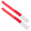 2 Skibindingsband Nylon Rood Voor Gemakkelijk 10