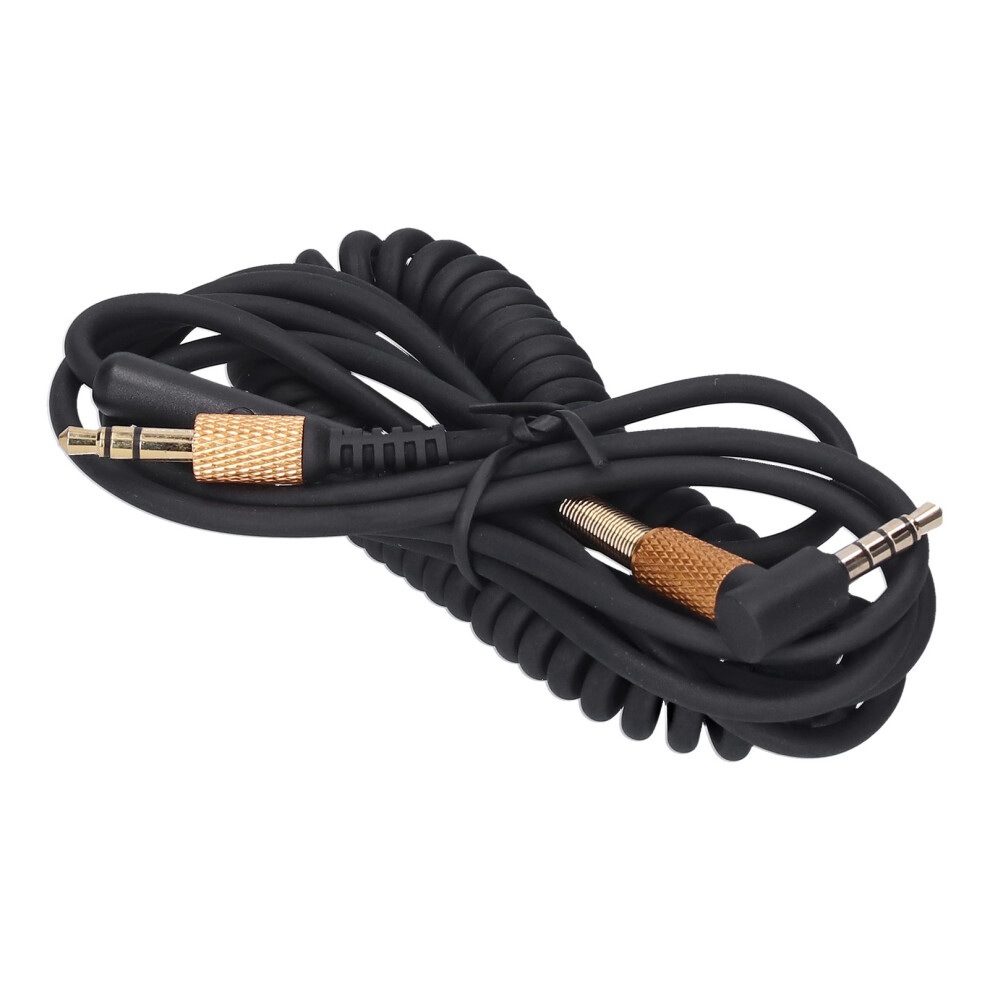 Coiled 3.5Mm Audio Cable With Volume Control For Major 2, 1.3M 3521359566131