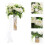 2Stk Künstlicher Hochzeitsblumenstrauß 8