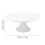 1Pc Ceramic Cake Stand With Embossed Fruit Design For Baking Display 2