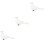 3Pcs Realistic Pigeon Model Garden Decor Wedding Prop 7