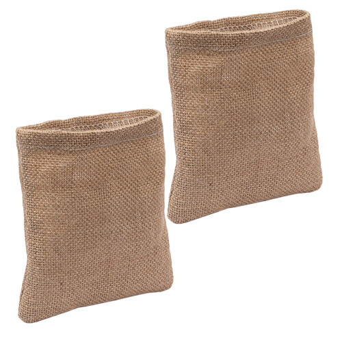 2 Pezzi Borse In Juta E Lino Premium Imbottite Da Conservazione 1