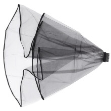 Veils For Women Wedding Black Gauze 1pack 35x31x0.4in