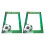 2 Pezzi Per Foto Da Calcio, Per Fotoboot 3